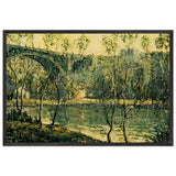 Spring Morning by Ernest Lawson, framed poster