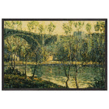 Spring Morning by Ernest Lawson, framed poster
