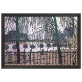 Spring Motif. View from Stone Island to Krestovsky and Yelagin Islands by Anna Ostroumova-Lebedeva, framed poster, view 2
