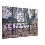 Spring Motif. View from Stone Island to Krestovsky and Yelagin Islands by Anna Ostroumova-Lebedeva, canvas