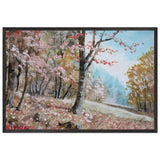 Springtime by Kimon Loghi, framed poster