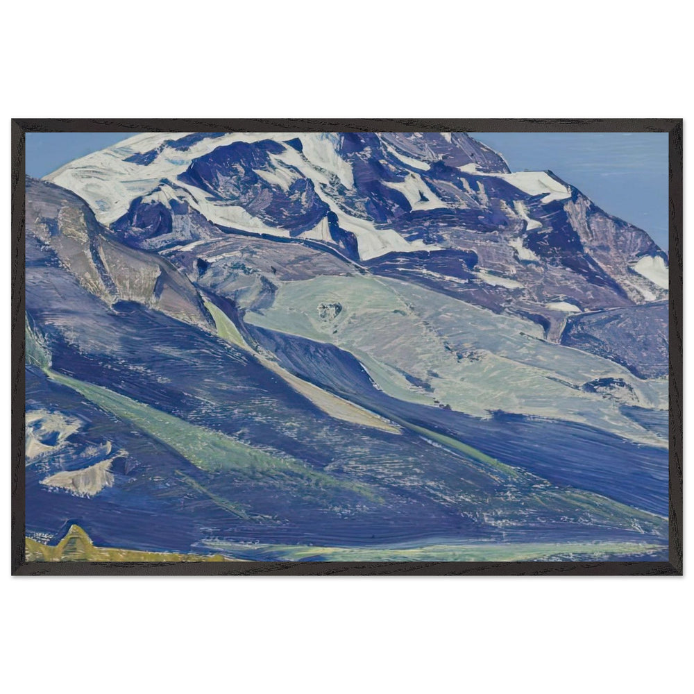St. Moritz by Nicholas Roerich, framed poster