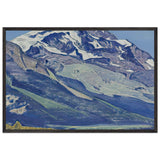 St. Moritz by Nicholas Roerich, framed poster