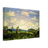 St. Panteleimon the Healer by Nicholas Roerich, canvas, view 2