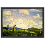 St. Panteleimon the Healer by Nicholas Roerich, framed poster, view 2