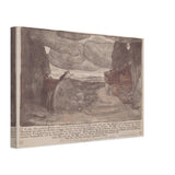 Stage Design for The Lake of Julius Bittner by Koloman Moser, canvas, view 2