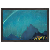 Star of the Hero by Nicholas Roerich, framed poster, view 2