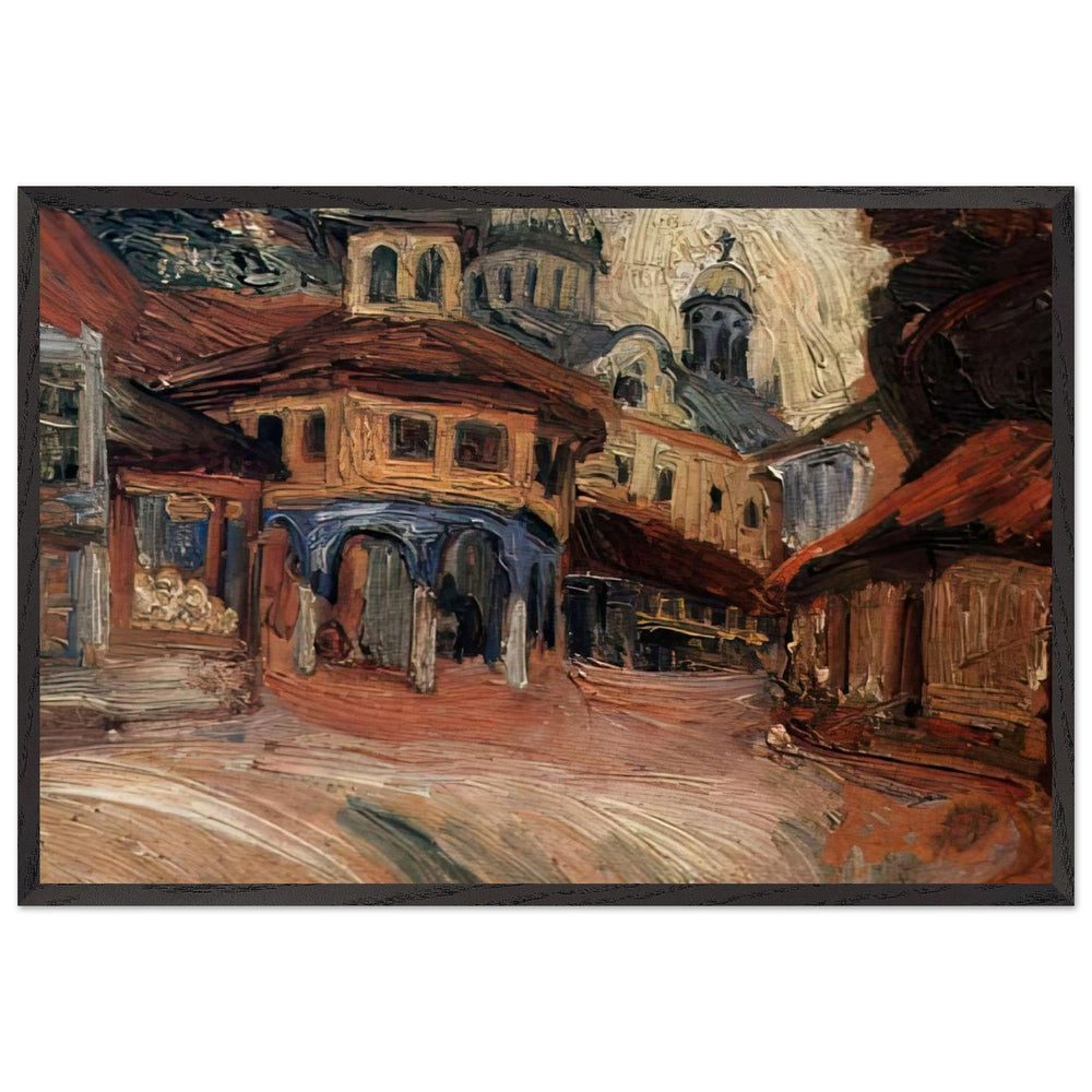 Stari Sedrvan by Nadezda Petrovic, framed poster