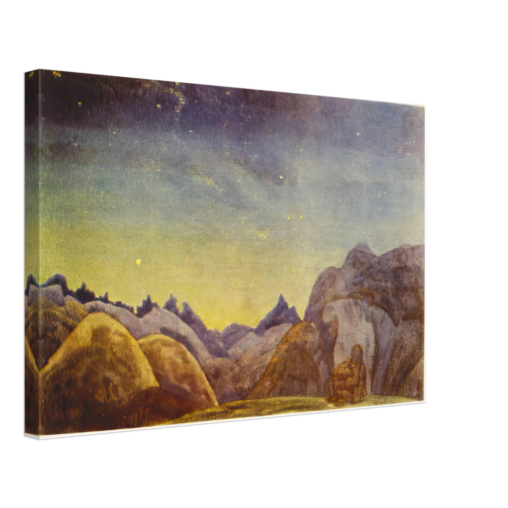 Starry Sky by Nicholas Roerich, canvas