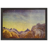 Starry Sky by Nicholas Roerich, framed poster, view 2