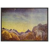 Starry Sky by Nicholas Roerich, framed poster, view 3