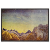 Starry Sky by Nicholas Roerich, framed poster