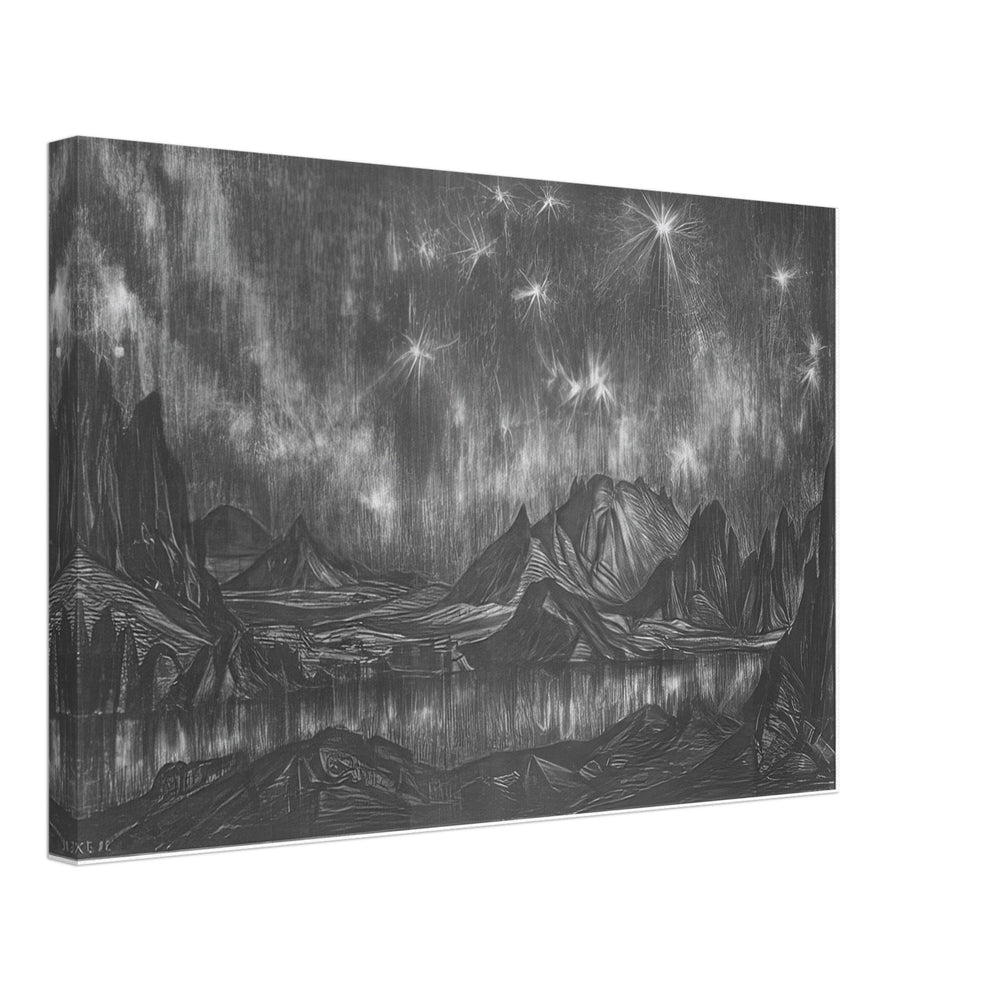 Stars by Konstantin Bogaevsky, canvas
