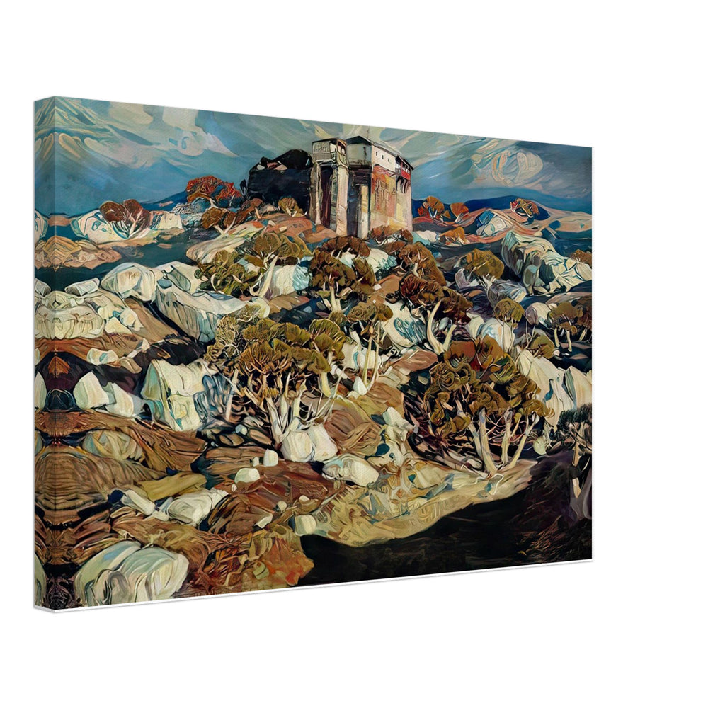 Stary Krym by Konstantin Bogaevsky, canvas