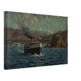 Steamer Leaving Avalon, Catalina Island by Granville Redmond, canvas