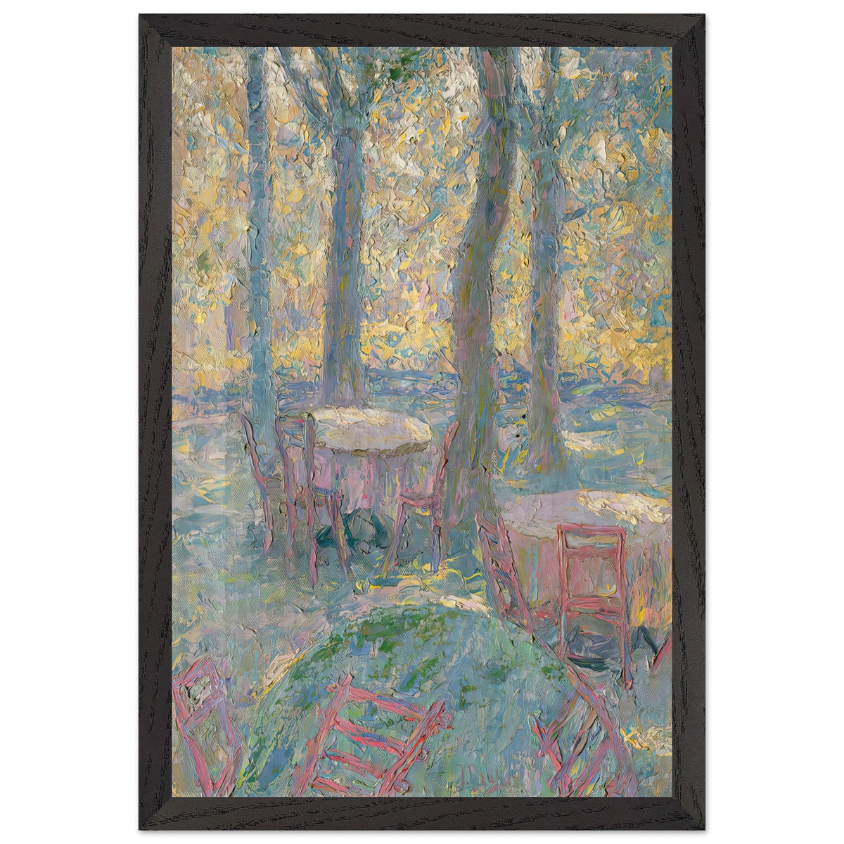 Štemarski Garden by Ivan Grohar, framed poster, view 2