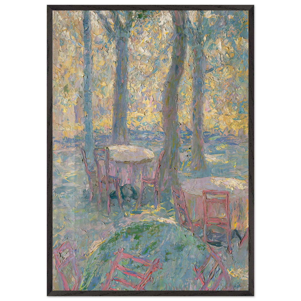 Štemarski Garden by Ivan Grohar, framed poster, view 3
