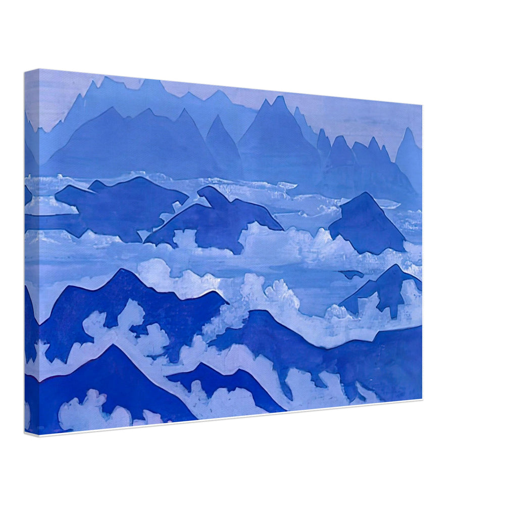 Steps of the Himalayas by Nicholas Roerich, canvas