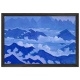 Steps of the Himalayas by Nicholas Roerich, framed poster, view 2