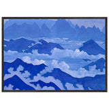 Steps of the Himalayas by Nicholas Roerich, framed poster, view 3