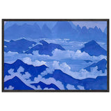 Steps of the Himalayas by Nicholas Roerich, framed poster