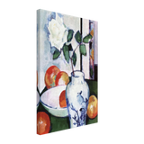 Still Life. Apples and a White Rose in an Oriental Vase by Samuel Peploe, canvas