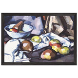 Still Life. Fruit by Samuel Peploe, framed poster, view 2