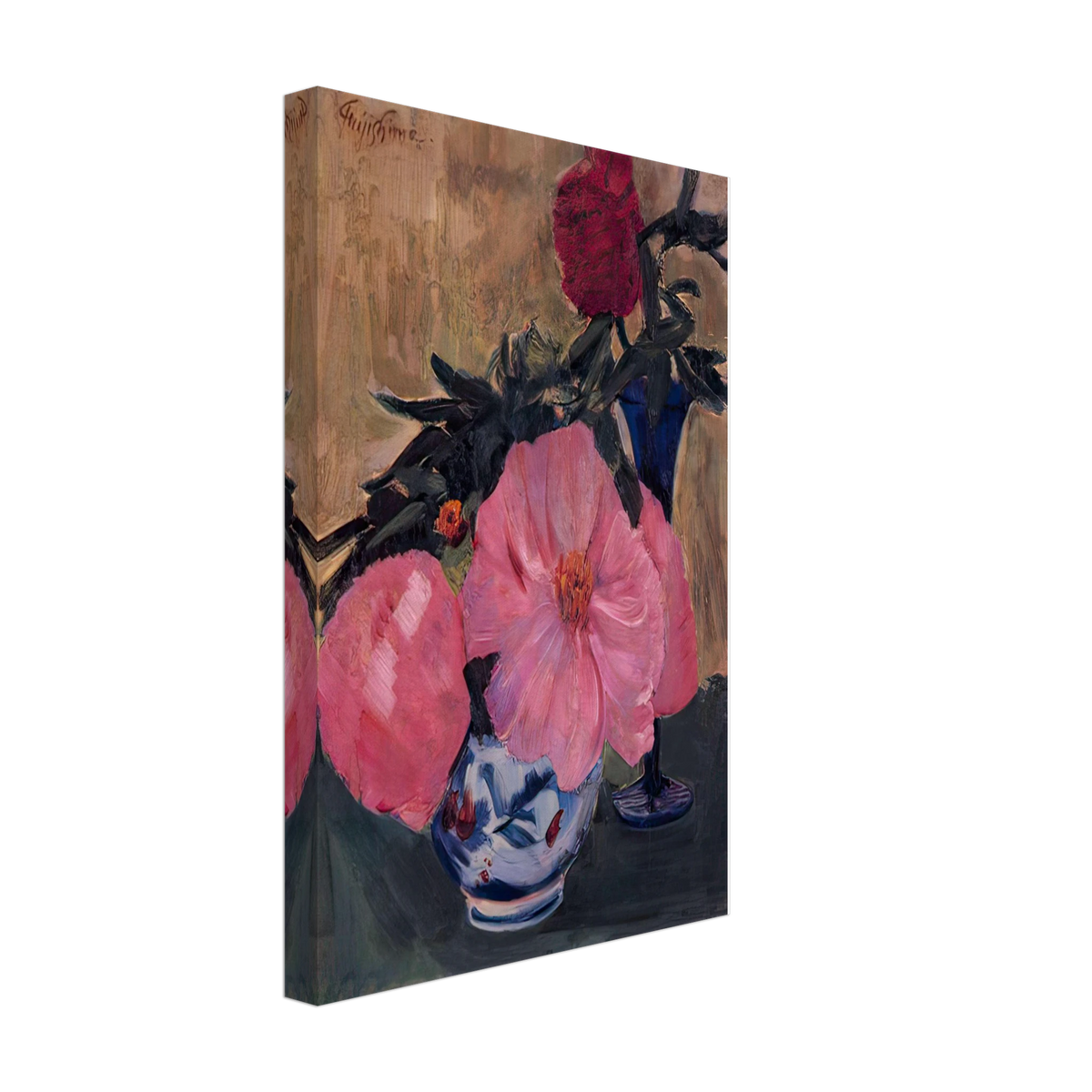 Still Life by Fujishima Takeji, canvas, view 2