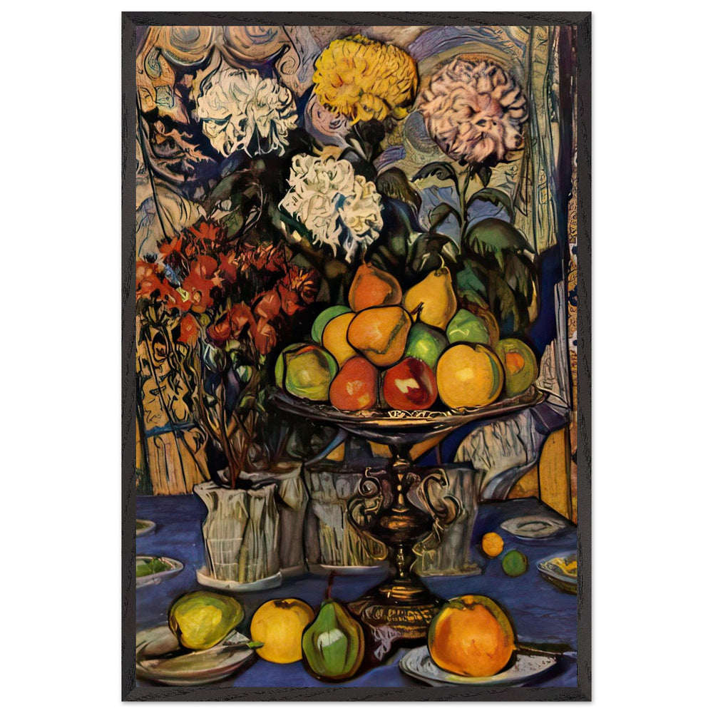 Still Life by Oleksa Novakivskyi, framed poster