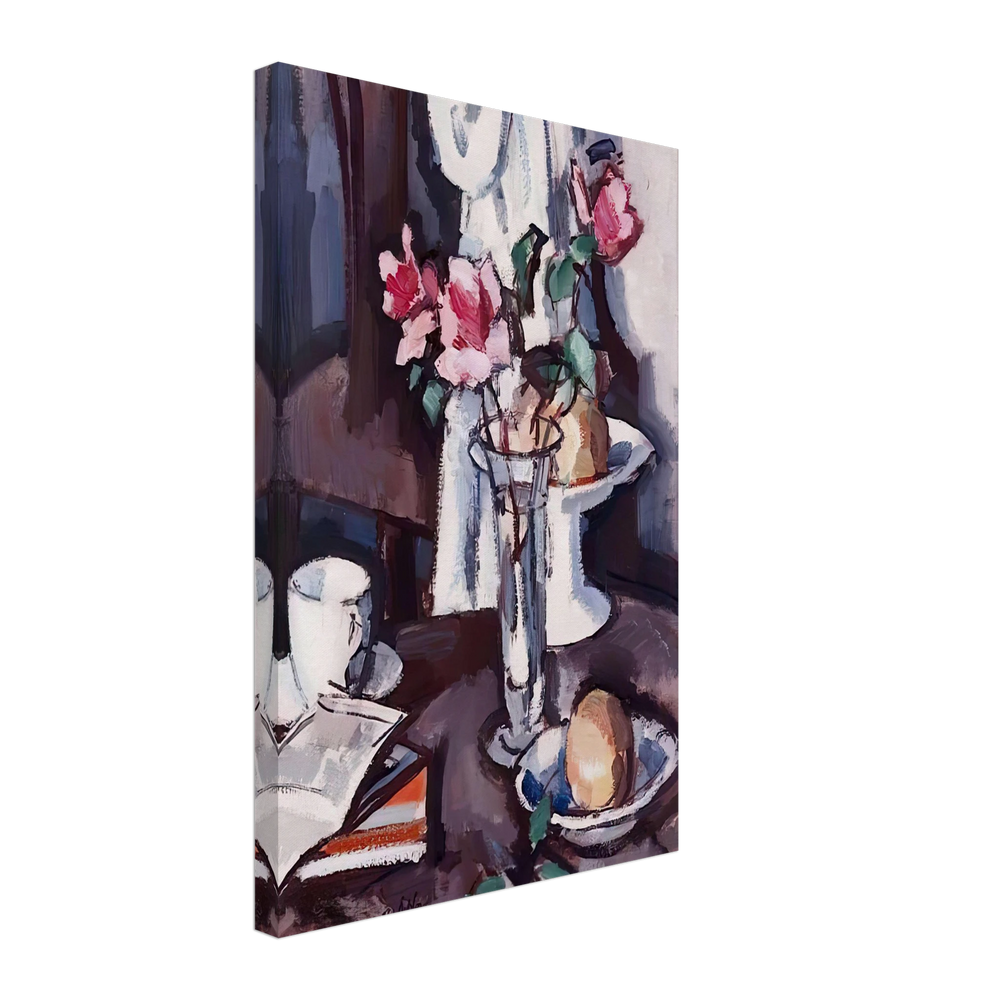 Still Life, Red Roses by Samuel Peploe, canvas