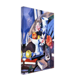 Still Life, Roses and Book by Samuel Peploe, canvas, view 2