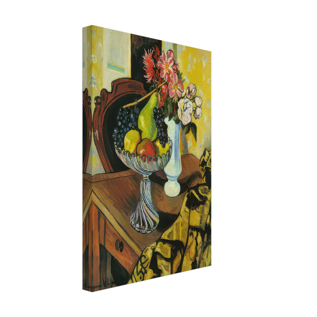 Still Life by Suzanne Valadon, canvas, view 2