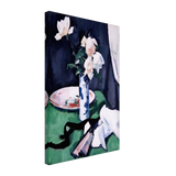 Still Life, White Roses by Samuel Peploe, canvas