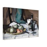 Still Life with a Bowl of Fruit, Bottle, Cup and Glass by Samuel Peploe, canvas, view 2
