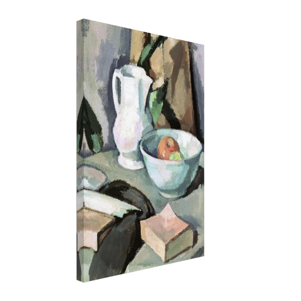 Still Life with a Jug and a Bowl of Apples by Samuel Peploe, canvas