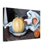 Still Life with a Melon and Apples by Samuel Peploe, canvas, view 2