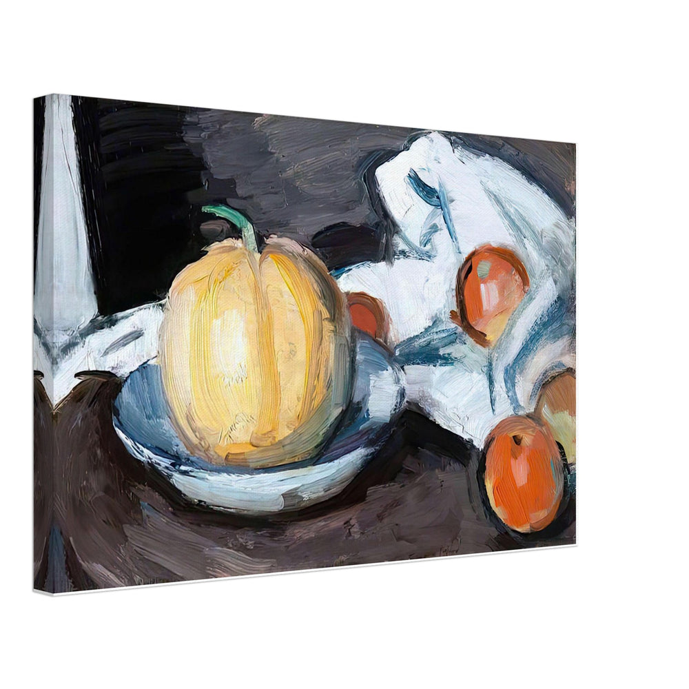 Still Life with a Melon and Apples by Samuel Peploe, canvas