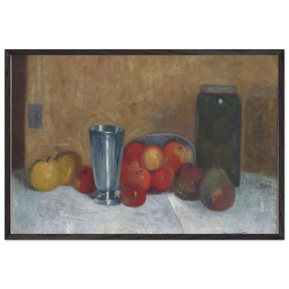 Still Life with a Silver Goblet by Henri Manguin, framed poster