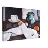 Still Life with Bowl of Fruit, Jug, Cup and Saucer by Samuel Peploe, canvas