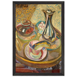 Still Life with Coffee Pot by Roger Fry, framed poster, view 2