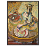 Still Life with Coffee Pot by Roger Fry, framed poster, view 3