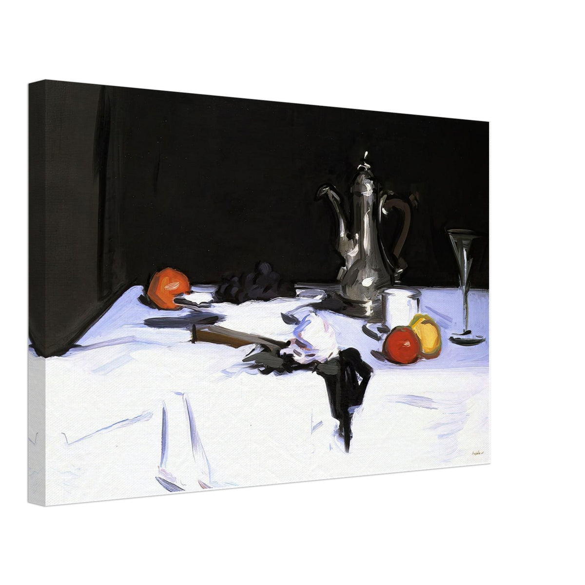 Still Life with Coffee Pot by Samuel Peploe, canvas