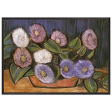 Still Life with Flowers by Istvan Nagy, framed poster, view 3