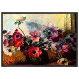 Still Life with Flowers by Stefan Popescu, framed poster, view 3