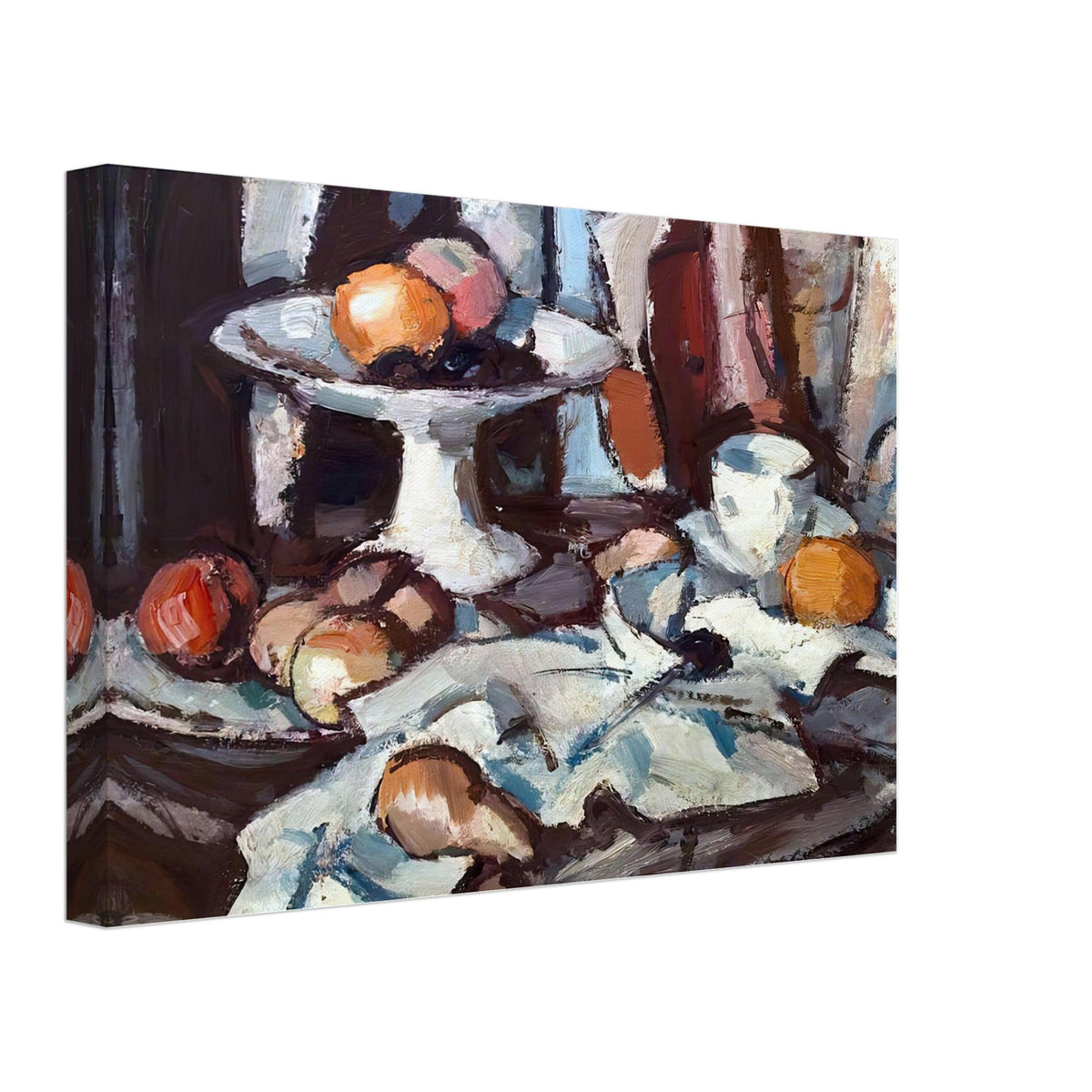Still Life with Fruit by Samuel Peploe, canvas, view 2