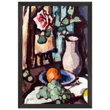 Still Life with Fruit by Samuel Peploe, framed poster, view 2