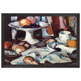 Still Life with Fruit by Samuel Peploe, framed poster, view 2