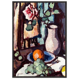 Still Life with Fruit by Samuel Peploe, framed poster, view 3