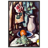 Still Life with Fruit by Samuel Peploe, framed poster