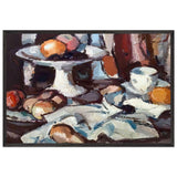 Still Life with Fruit by Samuel Peploe, framed poster